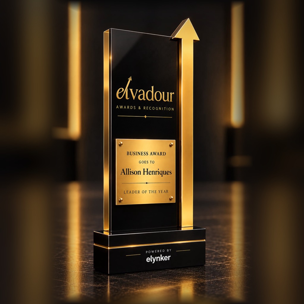 Golden Elvadour award trophy